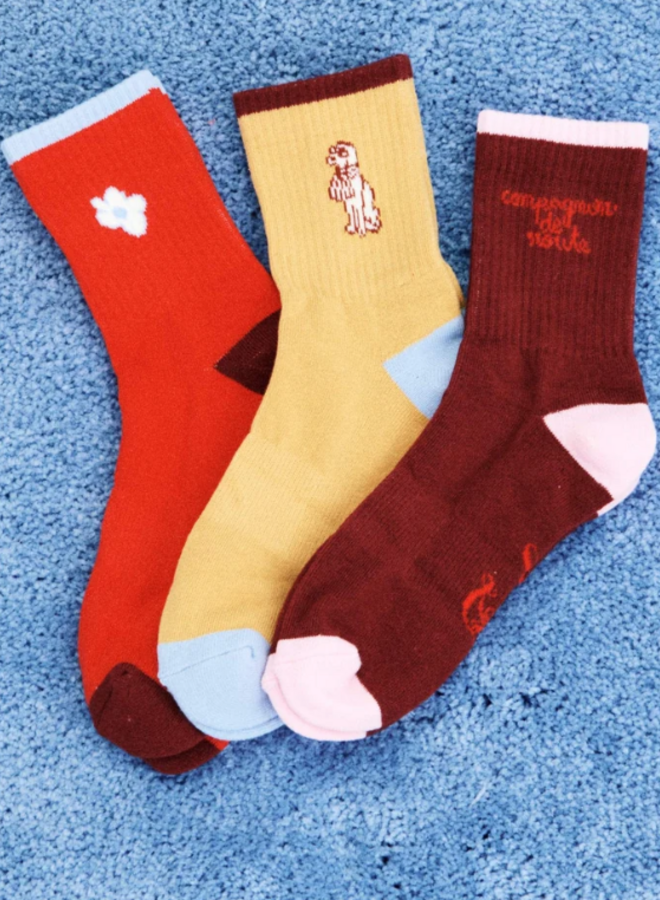 FRNCH - Kaiken Socks - Red
