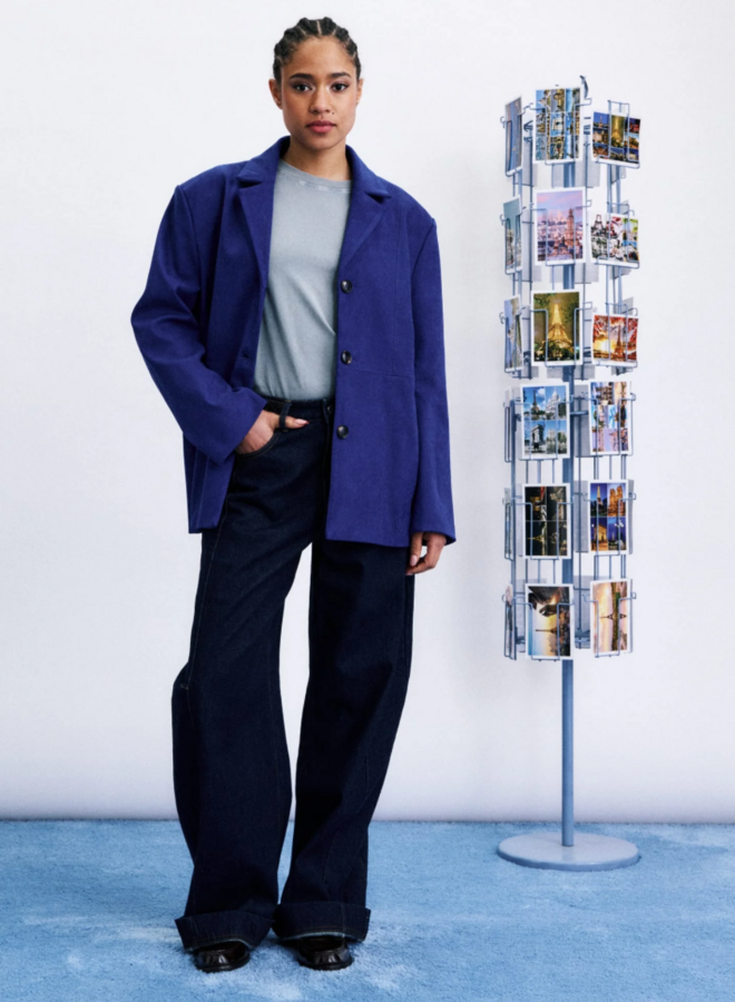 FRNCH - Geoje Blazer - Electric Blue