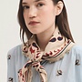 Nice Things - "Poodles Print" Bandana - Beige
