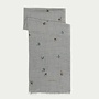 Nice Things - "Flying Birds" Foulard - Melange Grey