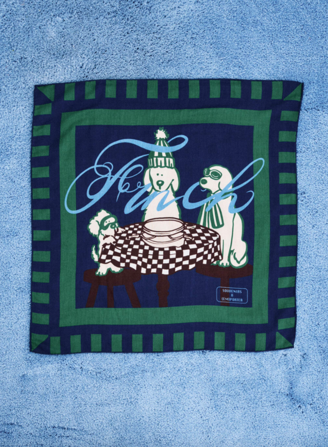 FRNCH - Kishu Scarf - Navy Blue