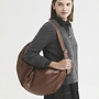 Nice Things - Eco Leather Hobo Bag - Medium Tan