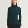 Nice Things - Turtle Neck Wool - Granite Dark Green