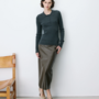 G&M - Knit Polo-Neck Sweater Angelo - Anthracite