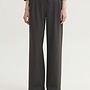 Nice Things - Flowy Darted Trousers - Mid Grey