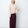 G&M - Sweater With Gathered Shoulders Antoine - Beige