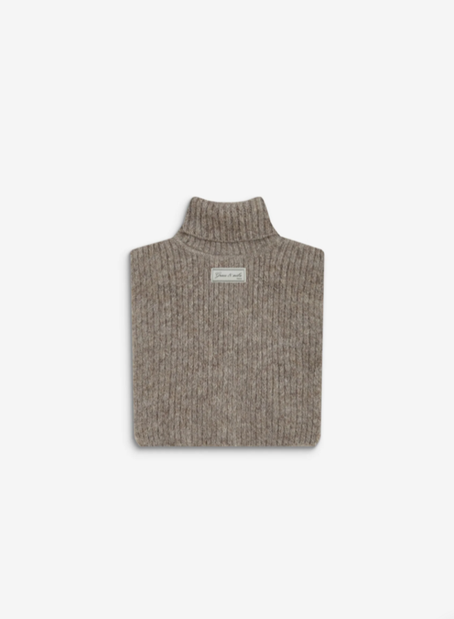 G&M - Knit Snood Ansel - Taupe