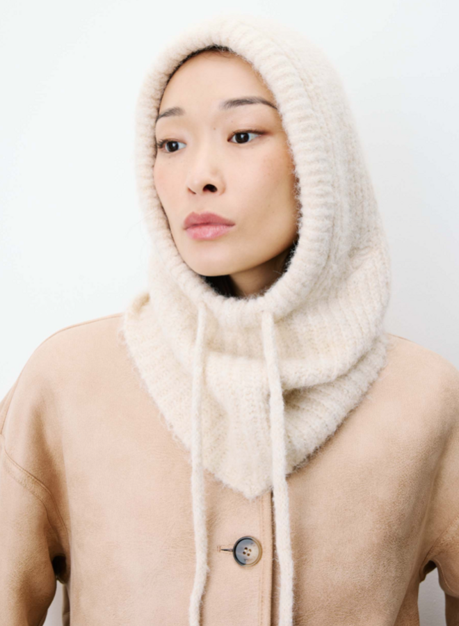 G&M - Wool Blend Balaclava Samurai - Sable