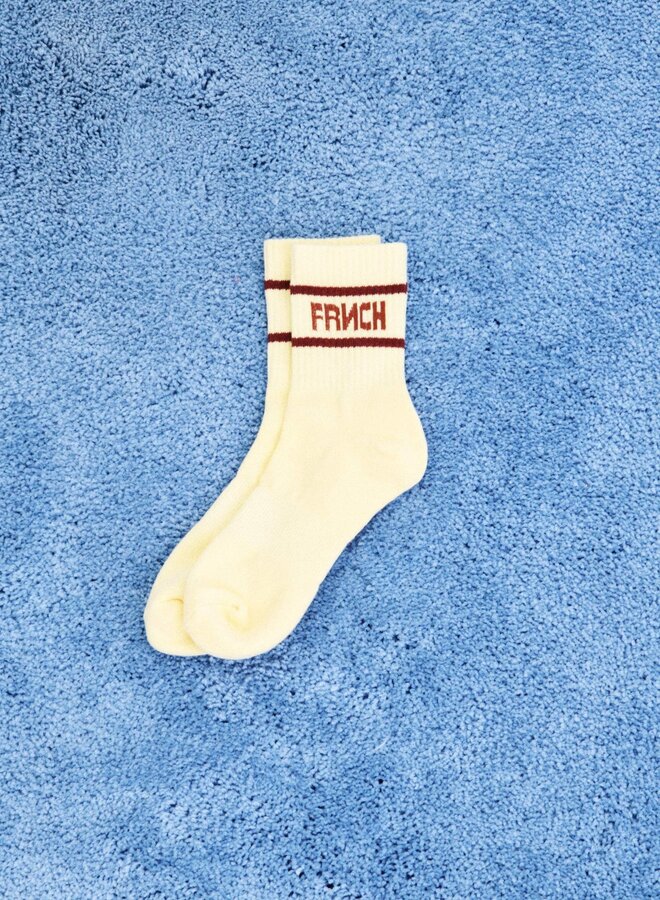 FRNCH - Logo Socks - Butter