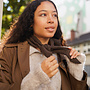 Scarf Billie - Marron