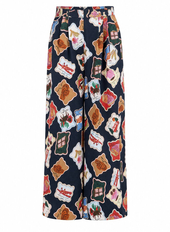 FRNCH - Wetherlam Stamp Pants - Navy