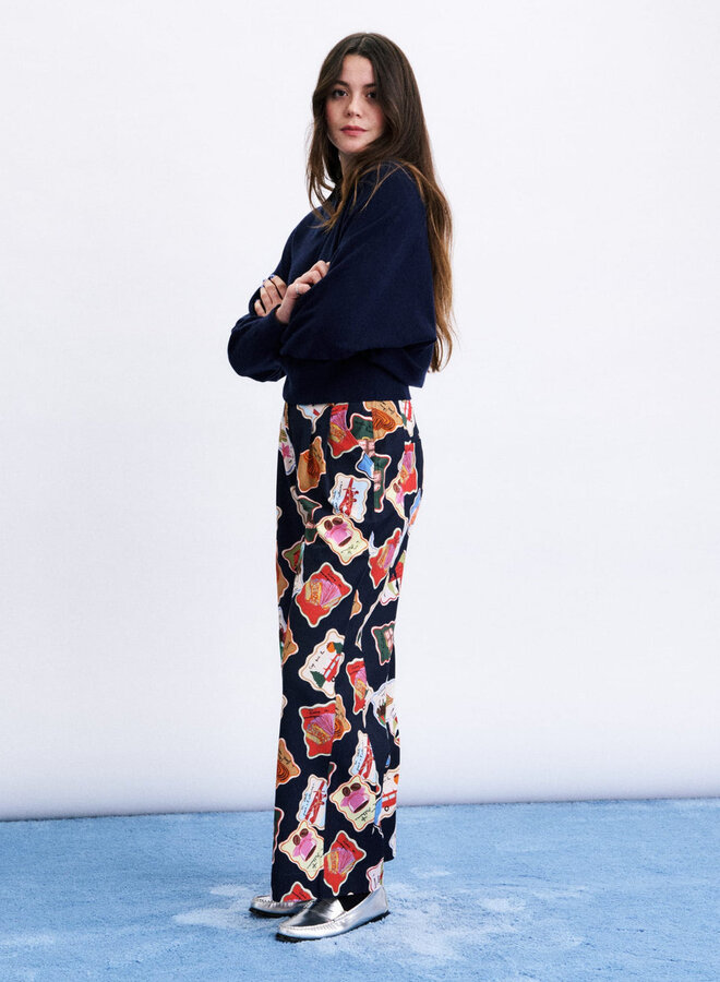 FRNCH - Wetherlam Stamp Pants - Navy