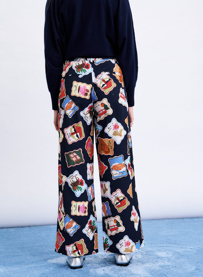 FRNCH - Wetherlam Stamp Pants - Navy