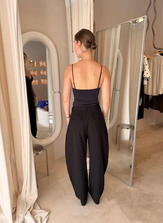 LUCY - Balloon Pantalon Mika - Onyx Black