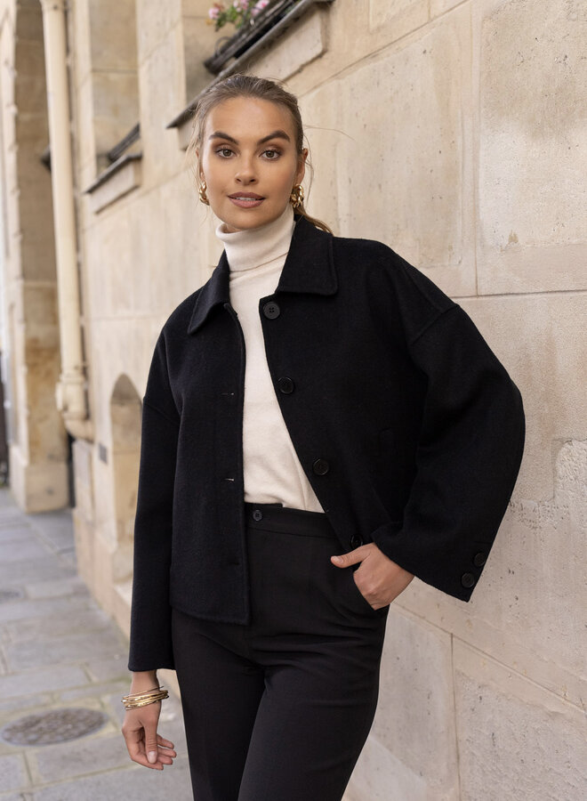 Wool Coat Blair - Black