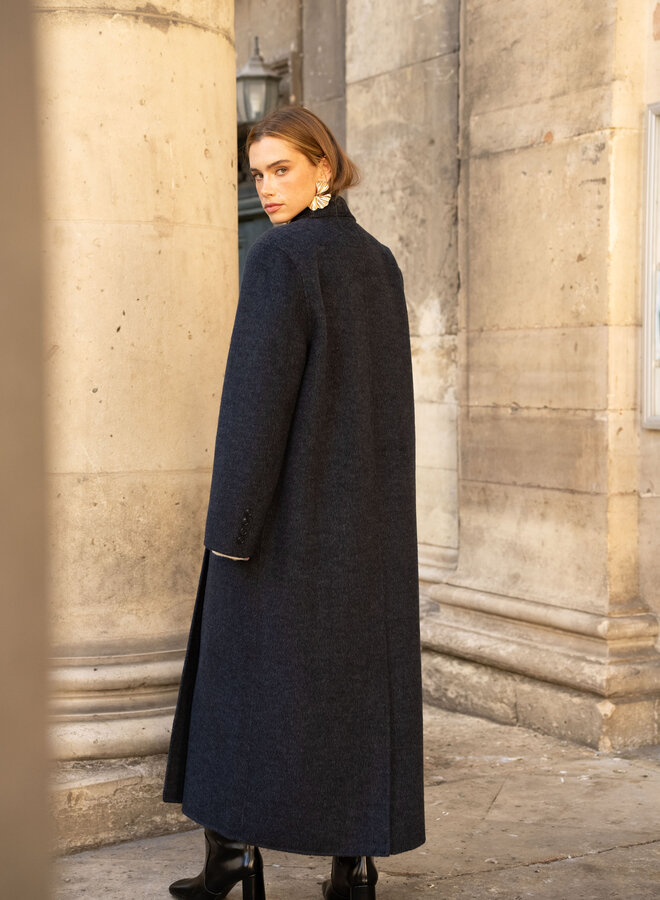 Wool Coat Lilly - Navy