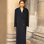 Wool Coat Lilly - Navy