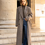 Wool Coat Lilly - Taupe