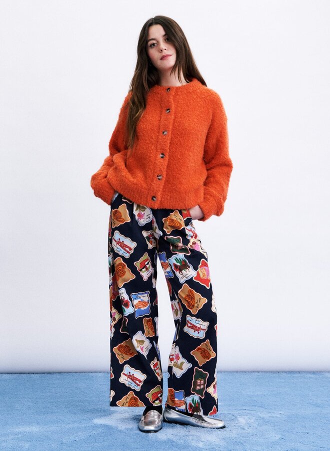 FRNCH - Cardigan Syros - Orange