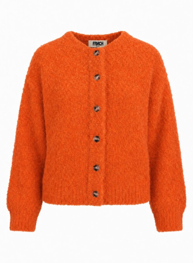 FRNCH - Cardigan Syros - Orange