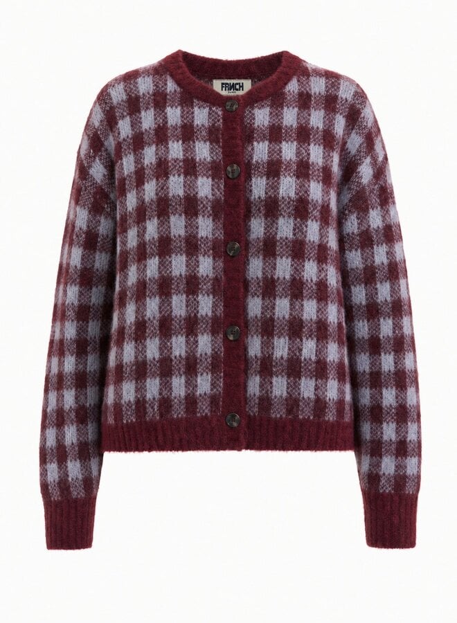 FRNCH - Aomori Cardigan - Burgundy