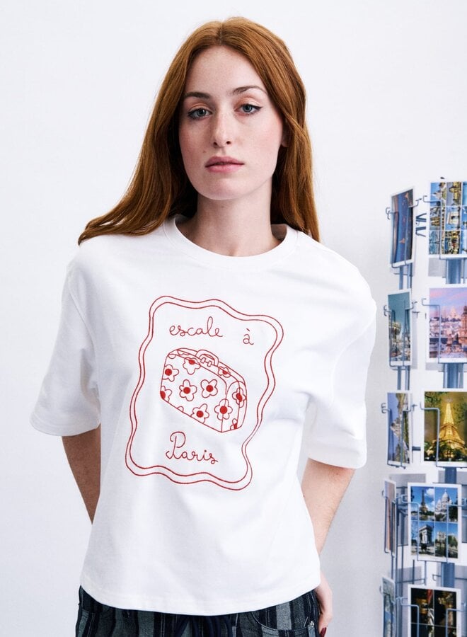 FRNCH - T-Shirt Valise - Cream
