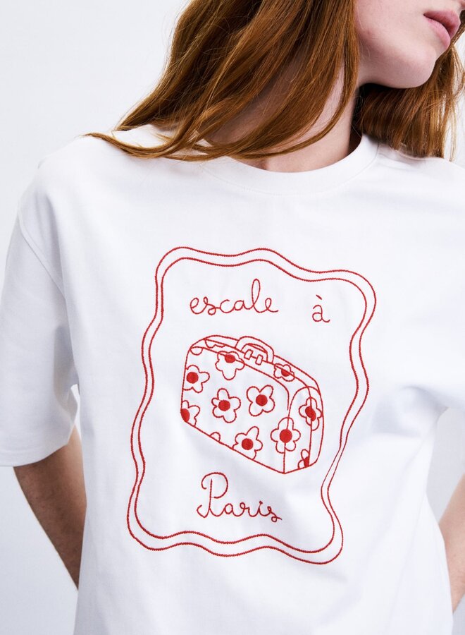 FRNCH - T-Shirt Valise - Cream