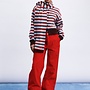 FRNCH - Cardigan - Scarf Set Shibuya - Red