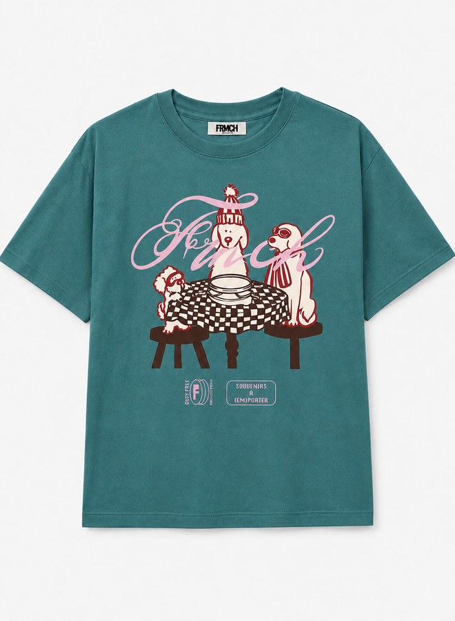 FRNCH - T-Shirt Raclette - Green