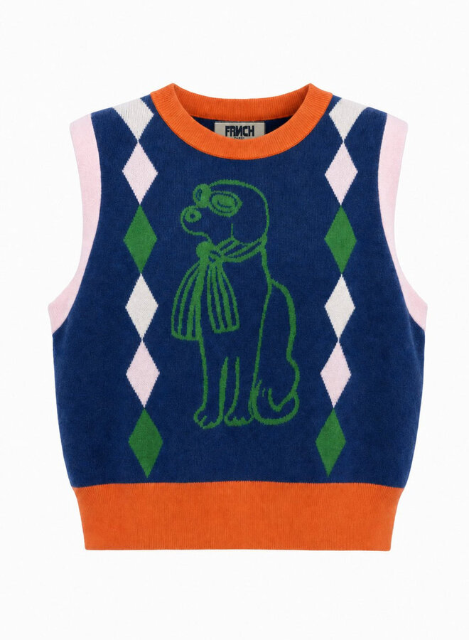 FRNCH - Torquay Jumper - Navy Blue