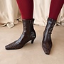 Miss Elastic - Malori + Serpent Boots - Marron