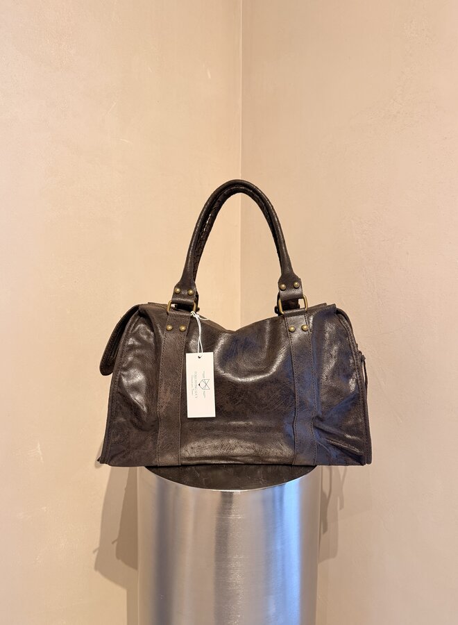 Leather Bag Serena - Brown