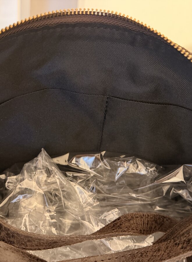 Leather Bag Serena - Brown