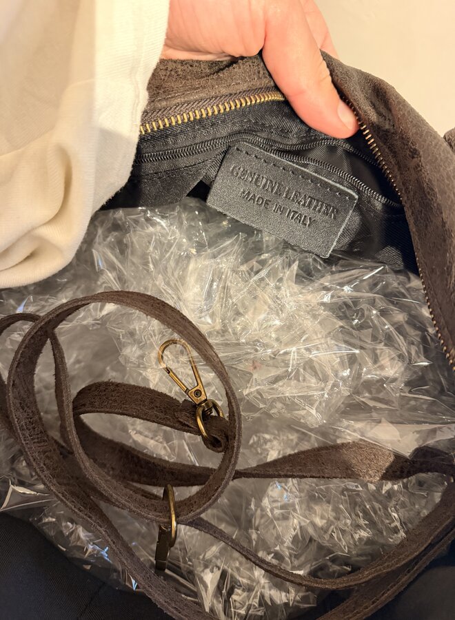 Leather Bag Serena - Brown