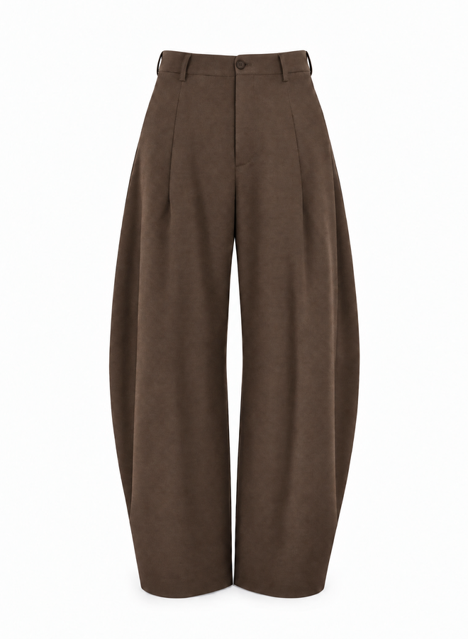 LUCY - Balloon Pantalon Mika - Espresso Brown