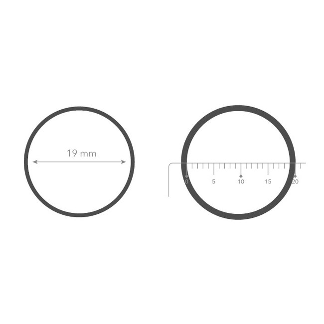 Single  Ring Cadillac - Zwart Mat