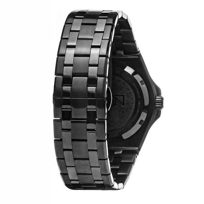 Horloge Day&Date Hester | Staal Zwart