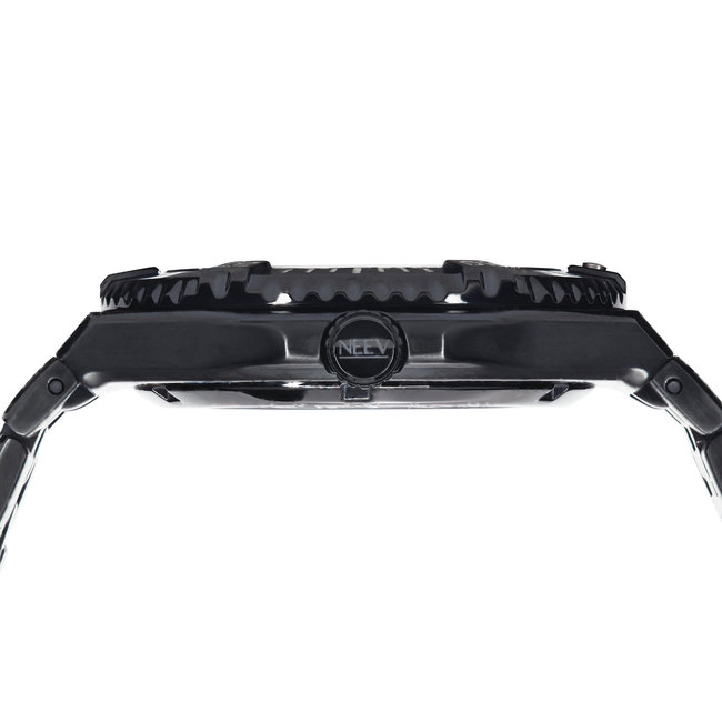 Horloge Day&Date Hester | Staal Zwart