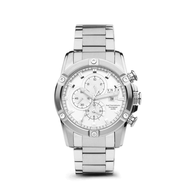 Horloge Young Rebel Big Boy Staal Zilver Wit