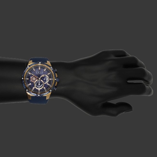 Horloge Young Rebel Big Brother Rosé Goud Blauw