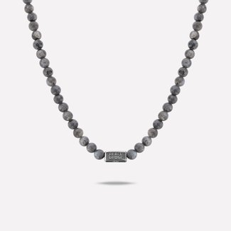 Rebel & Rose Necklaces Necklace Grey Seduction - 6mm