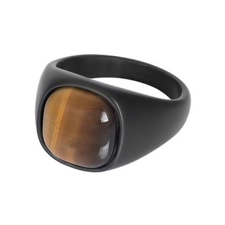 IXXXI Men Single  Ring Cadillac - Zwart Mat