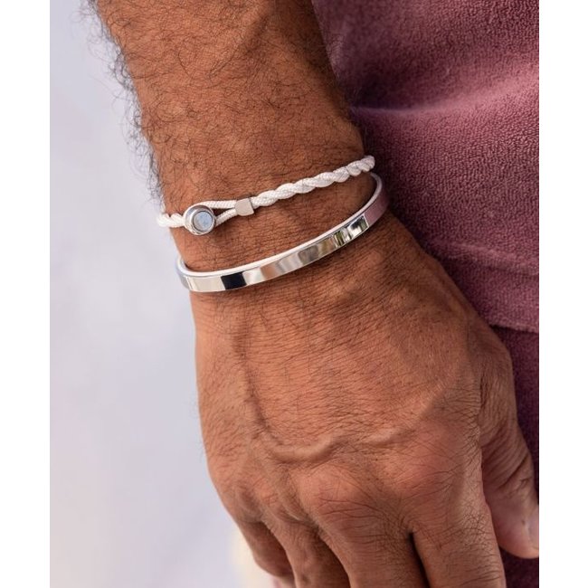 Armband Navarch 6SR White | Silver