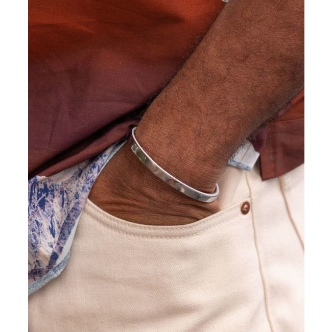 Armband Navarch 6SR White | Silver