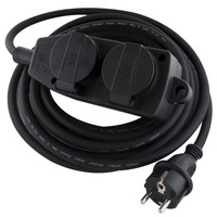 Förlängningssladd med ändkrok