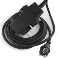 Förlängningssladd med ändkrok