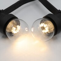 Varm-vita LED lampor med LEDs på korta stift - 0,7 watt