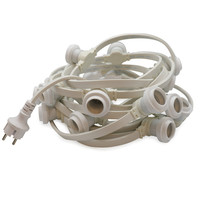 Vit monteringskabel | 10 - 50 meter