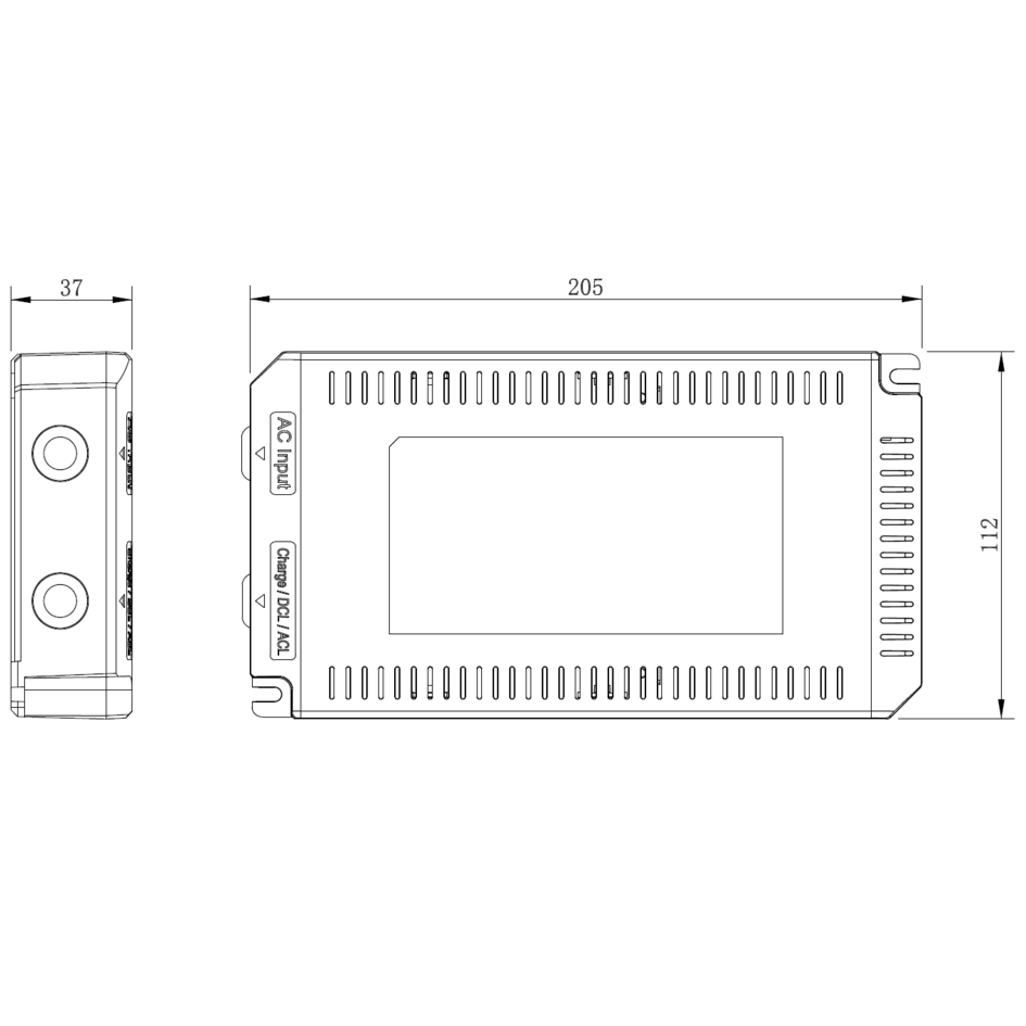 Nödenhet för LED paneler och LED spotar