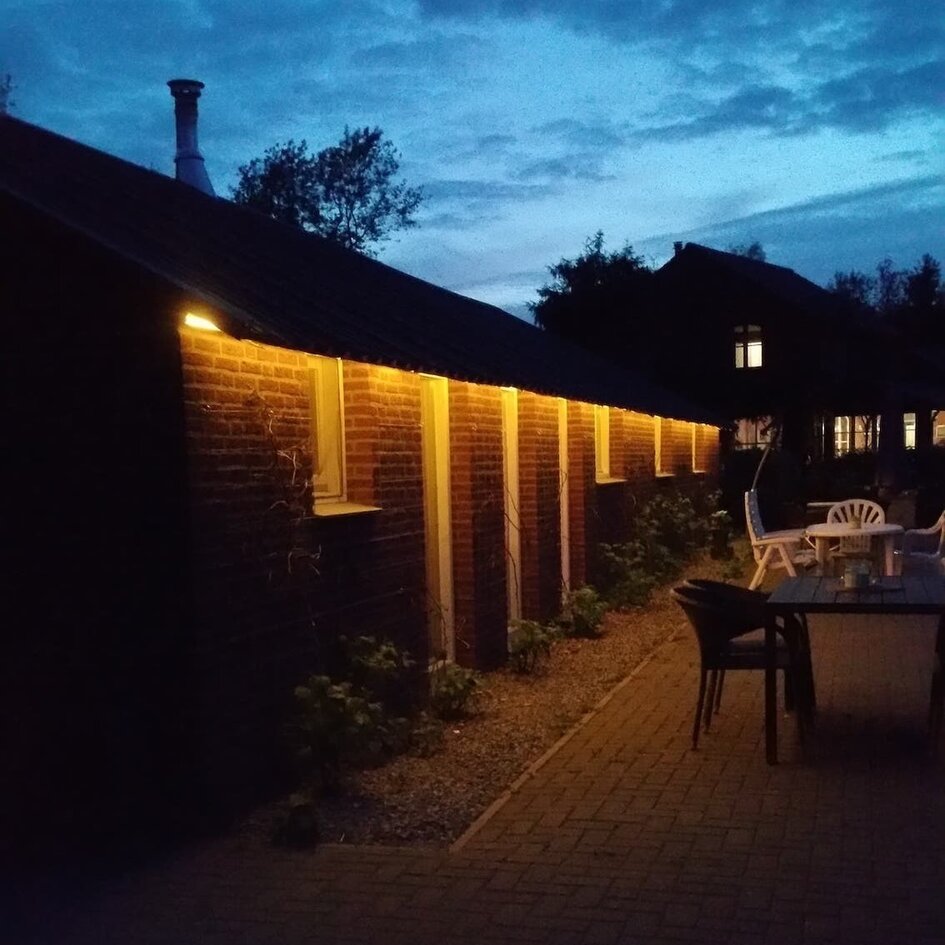 Neon ljusslang – Blå - DINA